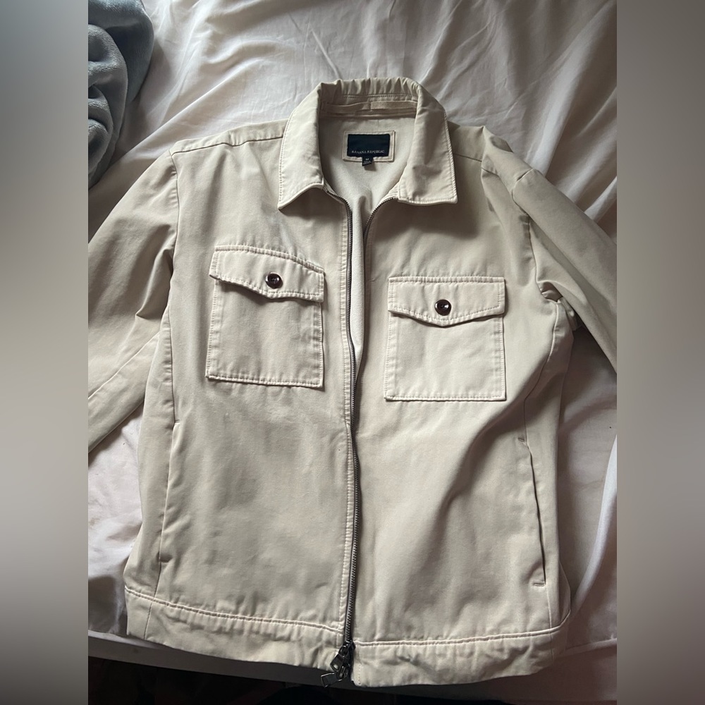 Beige Banana Republic Jacket M